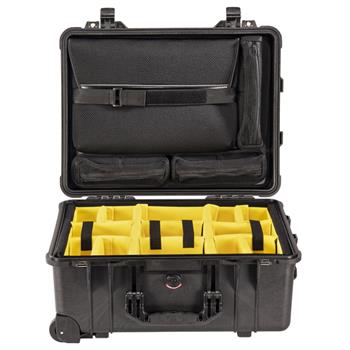 Pelican™ 1560SC Studio Case includes LOC lid Oranizer and padded divider set