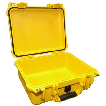 Yellow Pelican 1400 Case with No Foam