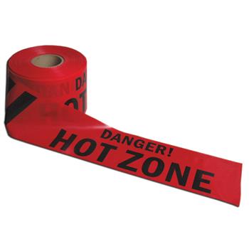 Hot Zone Barrier Tape - Red