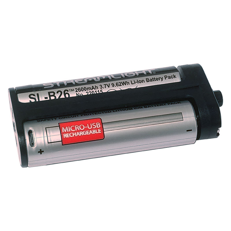 aluminium zeil donor Streamlight SL-B26 Li-Ion USB Battery Pack (Stinger 2020) | LOWEST PRICES