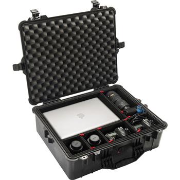 Pelican 1610 Case with TrekPak Dividers form a precise grid of protection without wasting any space (Contents Shown not Included)