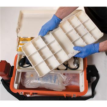 Pelican 1460EMS Case trays are removeable for easy cleaning