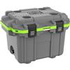 Dark Gray Pelican™ 30 Quart Elite Cooler with Green Trim