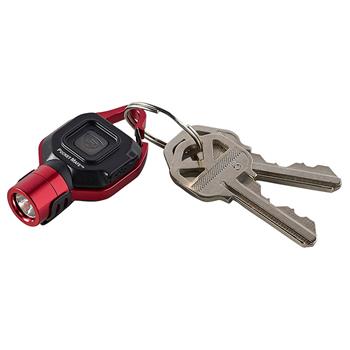 Streamlight Pocket Mate USB Keychain Flashlight hangs cleanly from a keychain or a zipper