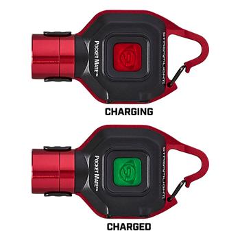 Streamlight Pocket Mate USB Keychain Flashlight with battery charge indicator