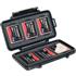 Black Pelican 0945 Memory Card Case stores 6 compact flash cards (Storage Media Not Included)